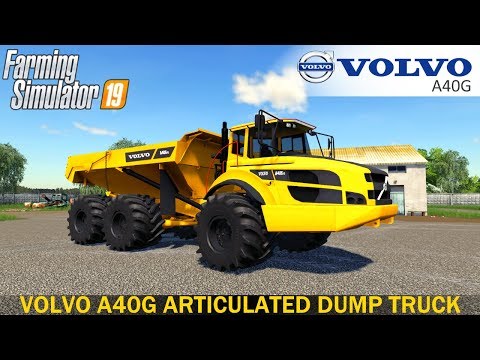 Farming Simulator 19 - VOLVO A40G ARTICULATED DUMP TRUCK