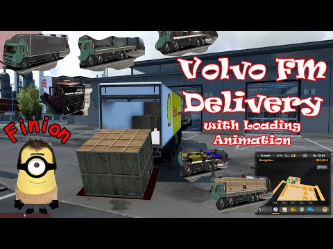 Euro Truck Simulator 2 (ETS2) 1.46 - Volvo FM Delivery with Loading Animation