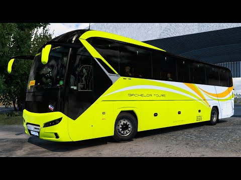 ETS 2 [1.47] Neoplan New Tourliner C13 bus mod BACHELOR TOURS + SKINPACK DOWNLOAD LINK