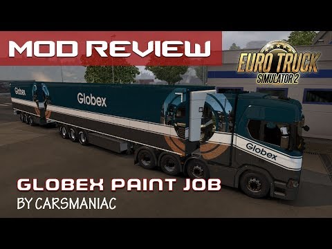 Globex Paintjob Pack for Euro Truck Simulator 2 game
