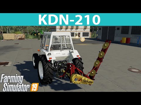 Mower KDN-210 for Farming Simulator 19