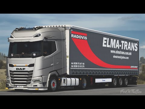 ETS2 1.40 Low deck chassis addon for DAF XG/XG+ | Euro Truck Simulator 2 Mod