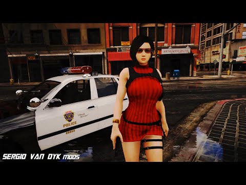 Ada Wong - RESIDENT EVIL 4 REMAKE [Add-On Ped | Replace] GTA V Modding