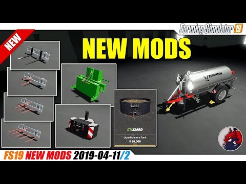 FS19 | New Mods (2019-04-11/2) - review
