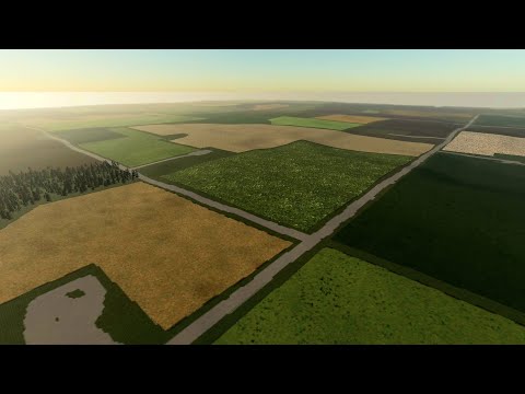 NEW MOD MAP - TOUHY NEBRASKA: FARMING SIMULATOR 19 PREMIUM EDITION *FLY OVER*