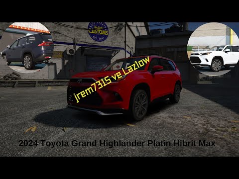 2024 Model Toyota Grand Highlander Platin Hibrit Max İnceleme Testini Yaptık Yok Böyle SUV