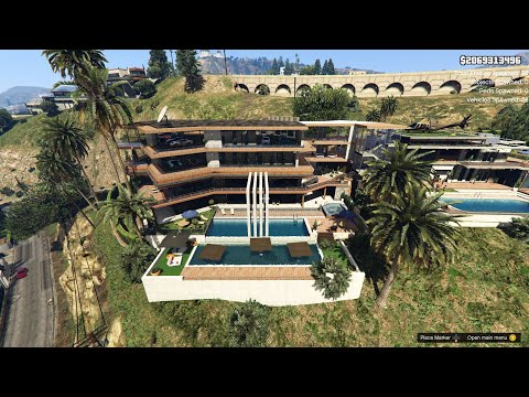 Franklin New Mansion GTA5 mod by Zamalone