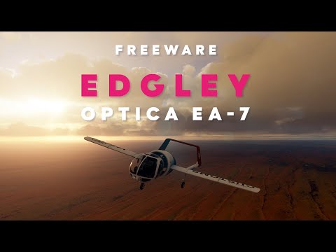 FS2020 Edgley Optica EA-7 freeware addon review. Is this the Weirdest Aircraft in MSFS? Probably!
