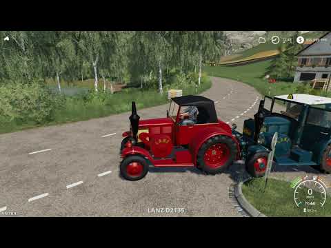 Farming Simulator 2019 mods Lanz Bulldog HR9