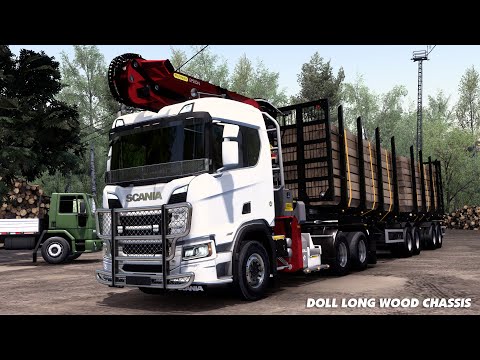 Euro Truck Simulator 2 - Scania Next Gen Doll Long Wood Chassis Teklic | ETS2 Mods 1.46