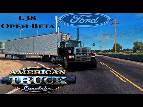 ATS 1.38: Open Beta | Ford ltl9000 Truck 1.38 beta//American Truck Simulator