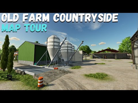 THE OLD FARM COUNTRYSIDE MAP TOUR | Farming Simulator 22