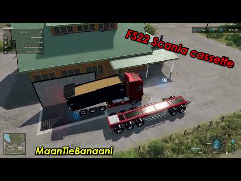 FS22// Scania cassette// how use//pc