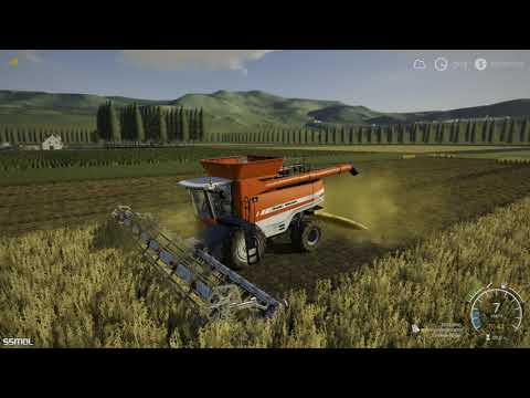 Farming Simulator 2019 mods FS19 MF9895 Combine