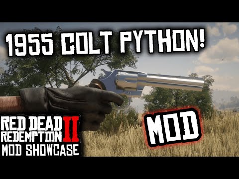 1955 Colt Python Mod Showcase | Red Dead Redemption 2 Mods