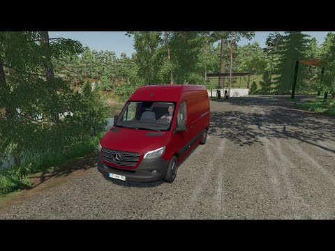 Farming Simulator 22 - Mercedes Benz Sprinter 2021 v1.0.0.0