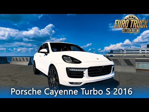 ✅ ▶Porsche Cayenne Turbo S 2016◀ | ETS 2 1.41 | 🚦 CAR MOD | 2K