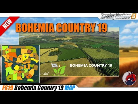 FS19 | Bohemia Country 19 MAP - review