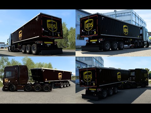 RODONITCHO MODS ETS2 1.46.2.11S 055/12/0930/2022 SCS DUMPER UPS BY RODONITCHO MODS 1.0 1.43 1.46