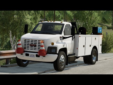 Farming Simulator 22 GMC Topkick C8500 Service Truck Mod Release