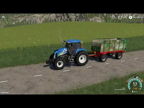 Farming Simulator 2019 &amp; New Holland TG/T Serie mods &amp; AWE SLW 20