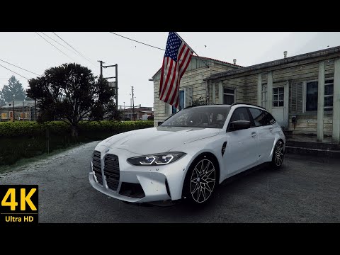 2022 BMW M3 Touring Competition [Add-On] - GTA 5 - 4K Ultra Realistic Graphics NaturalVision Evolved