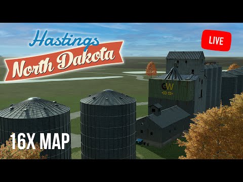 🔴 LIVE - Early Preview of Hastings North Dakota 16x by AFB Mapping - FS22
