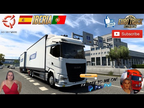 Euro Truck Simulator 2 (1.41 Beta) New DAF 2021 Rigid Chassis Addon v1.0.1 by Kast + DLC&#039;s &amp; Mods