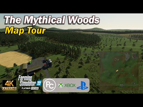 The Mythical Woods | Map Tour | Farming Simulator 22