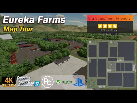 Eureka Farms | Map Tour | Farming Simulator 22