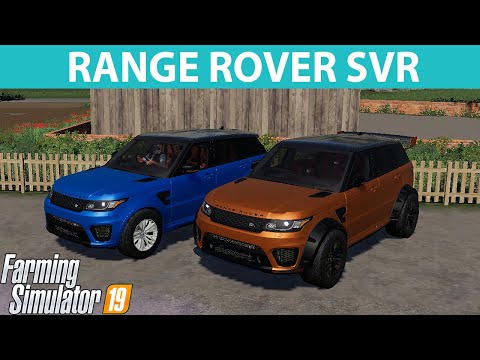 Range Rover SVR 2015 for Farming Simulator 19