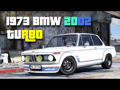 1973 BMW 2002 TURBO - GTA 5 Real Life Car Mod!
