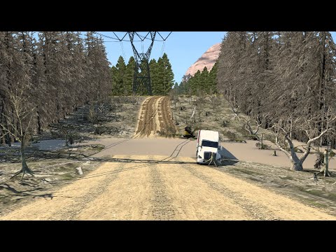 New Truckers Map Mod For ATS 1.46 ( Dangerous Roads Map )