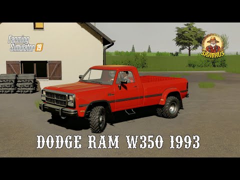 #Farming Simulator19\ #Dodge Ram W350 1993