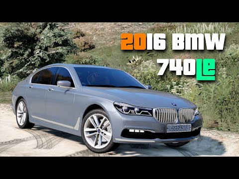 2016 BMW 740Le - GTA 5 Real Life Car Mod!