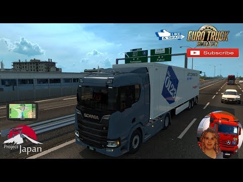 Euro Truck Simulator 2 (1.35) Project Japan Japan re-created in 1:19 First Look + DLC&#039;s &amp; Mods