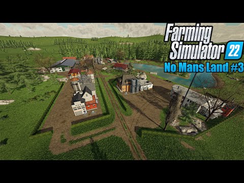 FS22 Timelapse No Mans Land #3 Build factories