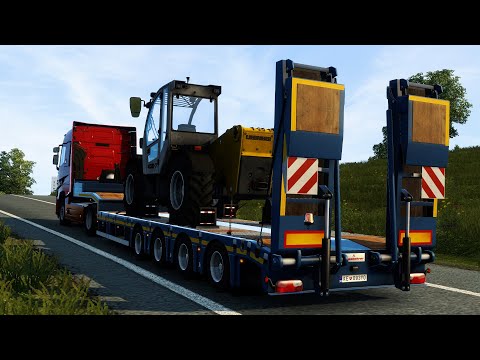 Ownable Overweight Trailer Kassbohrer LB4E v1.1.6 | Euro Truck Simulator 2 Mod [ETS2 1.40]
