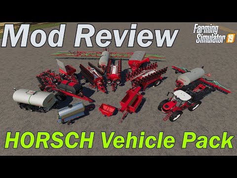 Mod Review - HORSCH Vehicle Pack