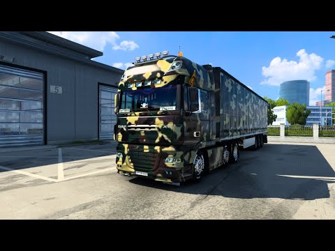 ETS2 v1.48x Cama Skin For All SCS Trucks And SCS BOX Trailer v1.0 By Gaming With Dileepa #ets2
