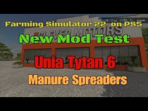 FS22 Unia Tytan 6 New Mod for Apr 11