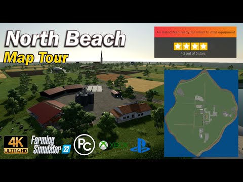 North Beach Map Review Farming Simulator 22