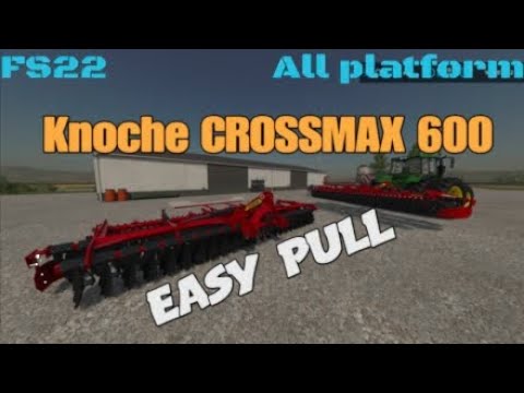 Knoche CROSSMAX 600 / New mod for all platforms on FS22