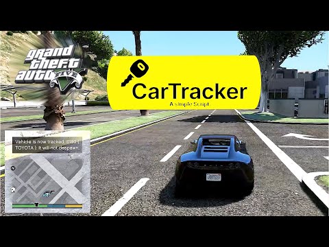GTA V Car Tracker Mod Showcase | Never Lose Your Vehicles Again