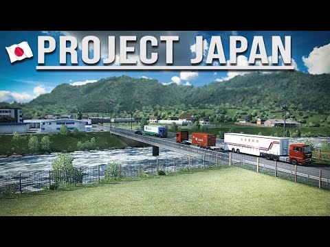 Project Japan v1.0.5 For ETS2 1.39,1.40,1.41,1.42,1.43,1.44 and 1.45 [Map Review]