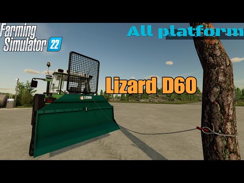 Lizard D60 / Mod for all platforms on FS22/⭐️ Platinum Expansion DLC required ⭐️