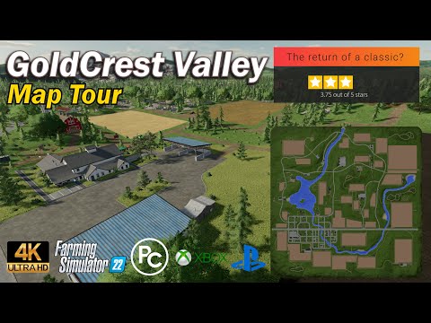 GoldCrest Valley | Map Review | Farming Simulator 22