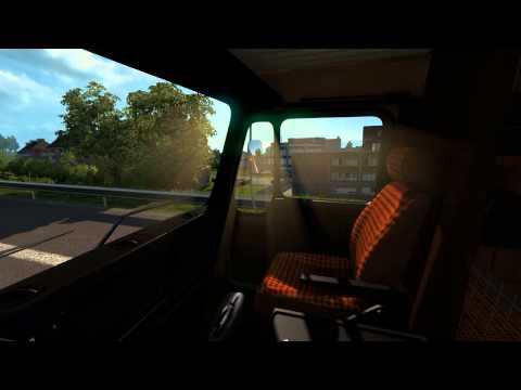 Euro Truck Simulator 2: Mercedes Benz 1632 V10 (Part 2 Hauling)