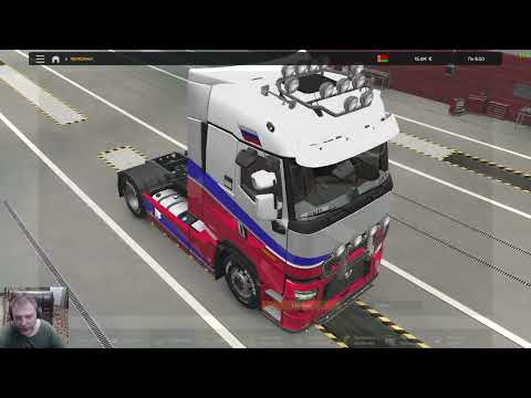Euro Truck Simulator 2 сезон 4 серия 9 Новый КамАЗ и его недостатки