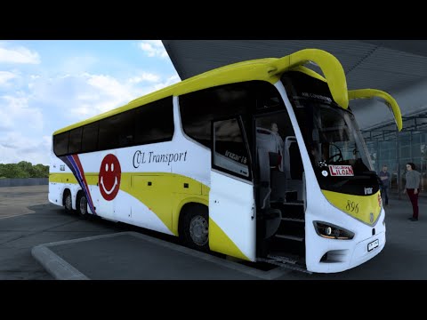 ETS 2 [1.46] Bus Mod CUL Transport Irizar i8 | Euro Truck Simulator 2 Bus Mods